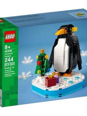 LEGO Penguin Winter Scene Building Set - Black, White, Yellow, Green, Blue